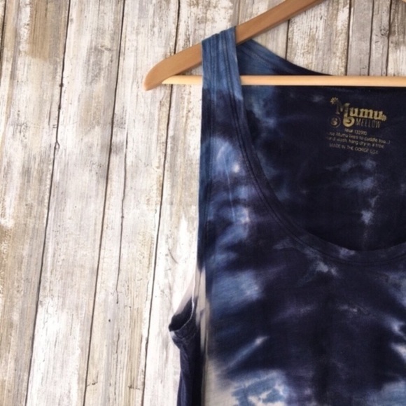 Show Me Your Mumu Johnny Blue Dye Tank - Picture 4 of 5